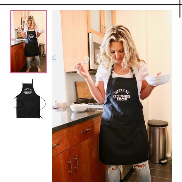 NWT Death By Cauliflower Gnocchi Betches Apron - Picture 4 of 5